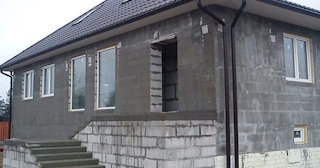 Фасад из газобетона для дома в дзержинском - Строй-Дзж, качественная отделка от 2064 руб.